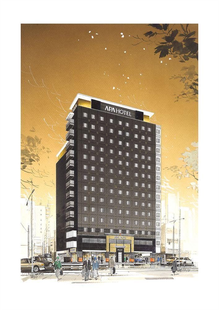 Apa Hotel Higashi Nihombashi Ekimae Prefektura Tokio Exteriér fotografie